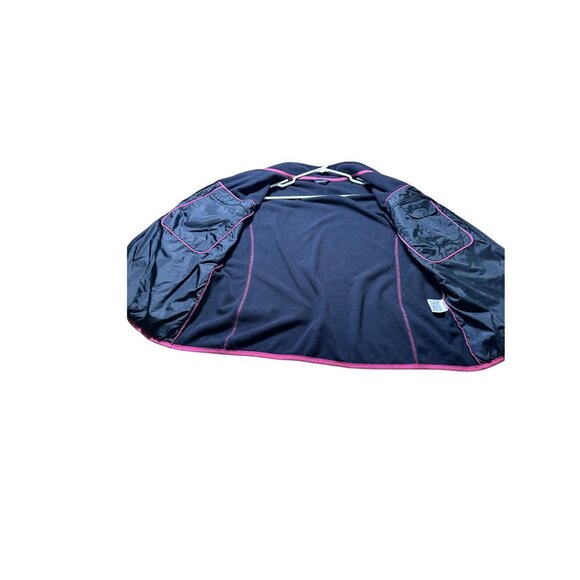 Lands End Womens Fleece Full-Zip Jacket Zippered Inner Pockets Fall Layering  XL - Picture 6 of 11